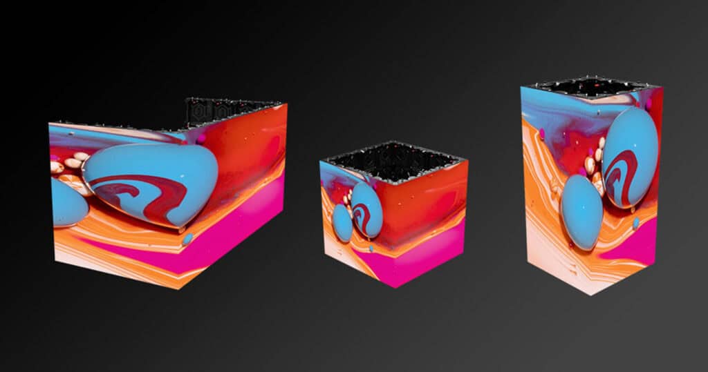 จอ LED หลายมุมมอง